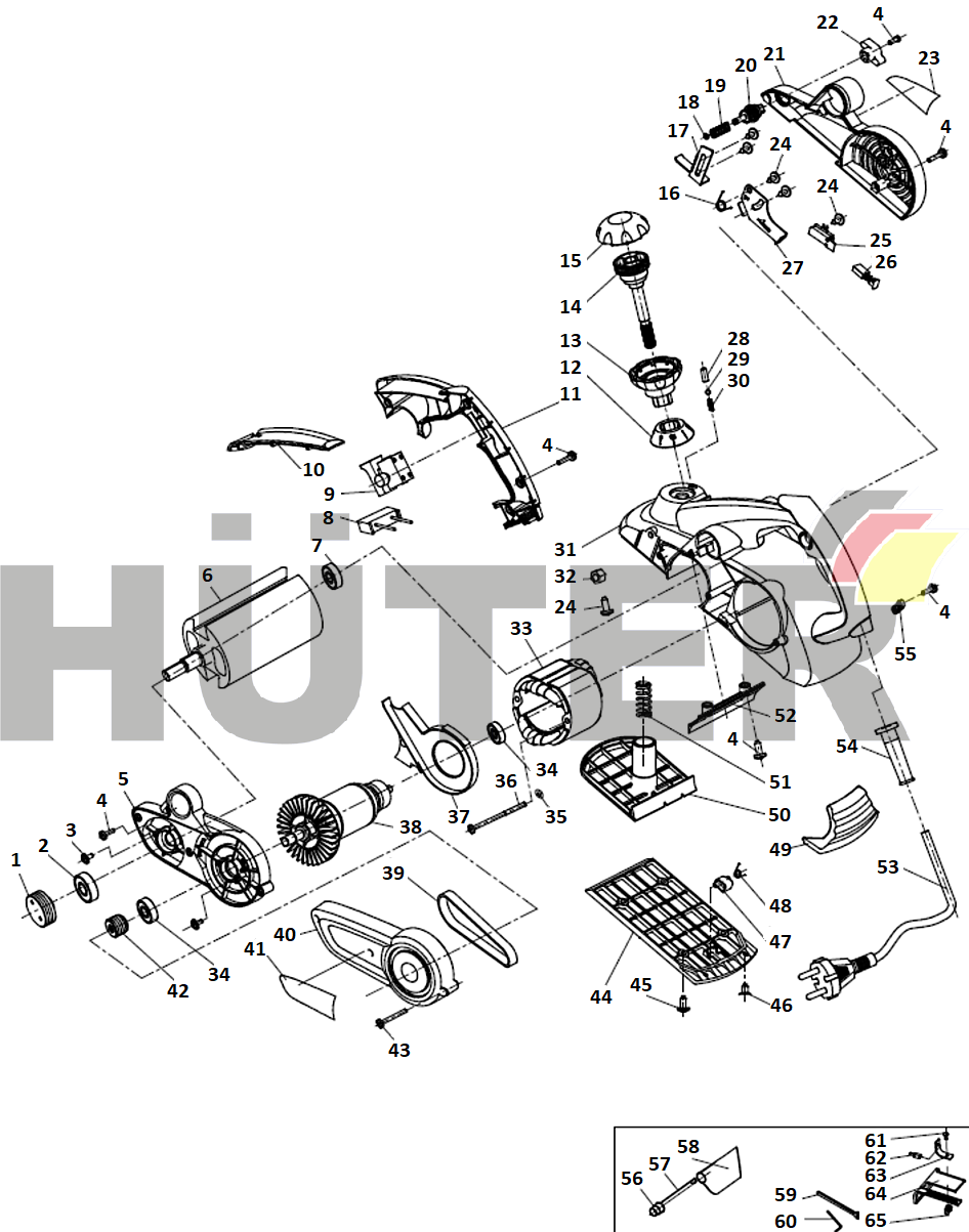 Р-1101100 (1101300) Вихрь YHV 72/5/2