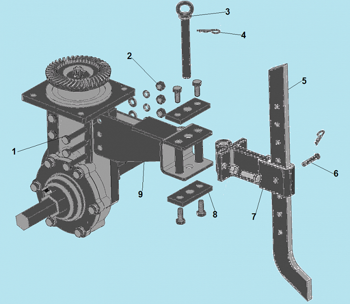 5 ШПОРА МОТОБЛОК CHAMPION DC1163E