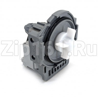 Насос Hanyu 9011229 30W, круглый, 4 защелки, клеммы назад ПММ Gorenje  Midea 674000600154