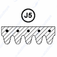 Ремень 1254 J5 481235818157 1.11.010.15