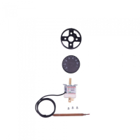 Термостат регулируемый TBR, 16А, 30-85°С, L600мм, капиллярный с ручкой