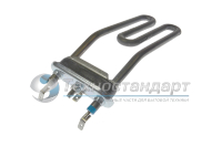 Тэн 1900W, гнутый, короткий, L=180 мм, l=13 мм,  резинка с "юбкой", для Ardo S1000X, Thermowatt